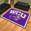 Western Carolina University 8ft. x 10 ft. Plush Area Rug