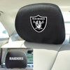 NFL - Las Vegas Raiders  Embroidered Head Rest Cover Set - 2 Pieces