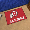 University of Utah Alumni Rug - 19in. X 30in.