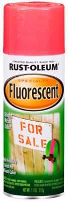 Rustoleum 1959830 11 Oz Fluorescent Pink Fluorescents Spray Paint (Pack of 6)