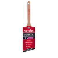 Wooster Silver Tip 3 in. Soft Semi-Oval Angle Paint Brush