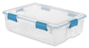 Sterilite 7 in. H X 18 in. W X 24 in. D Stackable Latch Storage Box (Pack of 4)