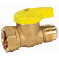 Homewerks 3/4 in. Brass Flare x FIP Gas Ball Valve