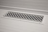 Steelcrest Designer 24 X 6 Wall /Ceiling White Return Vent Cover, With Face Mounting Screw Holes, No Damper