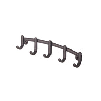 Interdesign 54371 Bronze York Lyra Wall Mounted Key Rack (Pack of 4)