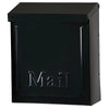 Gibraltar Mailboxes Townhouse Classic Galvanized Steel Wall Mount Black Mailbox