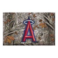 MLB - Los Angeles Angels Camo Camo Rubber Scraper Door Mat