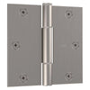 National Hardware Squeak Guard 3.5 in. L Satin Nickel Door Hinge 3 pk