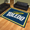 University of Toledo 8ft. x 10 ft. Plush Area Rug