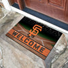 MLB - San Francisco Giants Rubber Door Mat - 18in. x 30in.