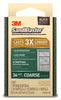 3M Sandblaster 3-3/4 in. L X 2-1/2 in. W X 1 in. 36 Grit Coarse Sanding Sponge