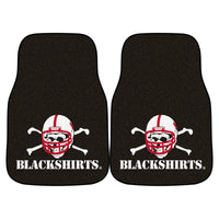 University of Nebraska Blackshirts Carpet Car Mat Set - 2 Pieces