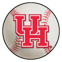 University of Houston Baseball Rug - 27in. Diameter