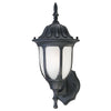 Westinghouse Textured Black Incandescent Wall Lantern