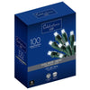 Celebrations Blue LED Micro/5mm Cool White 100 ct String Christmas Lights 24.5 ft. - Deal of The Week