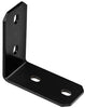 National Hardware 6.25 in. H X 3 in. W X 0.25 in. D Black Carbon Steel Inside/Outside Corner Brace