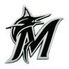 MLB - Miami Marlins 3D Chromed Metal Emblem