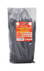 Tool City Black Nylon 120 lbs. Tensile Strength Cable Tie 7.9 L in.