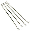 Norpro Silver Stainless Steel Seafood Forks