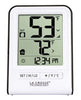 La Crosse Technology 140 deg Wireless Thermometer 2.64 in. L X 1.38 in. W White