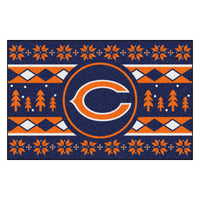 NFL - Chicago Bears Holiday Sweater Rug - 19in. x 30in.