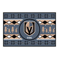 NHL - Vegas Golden Knights Holiday Sweater Rug - 19in. x 30in.