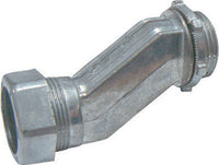 Sigma Engineered Solutions 1/2 in. D Die-Cast Zinc Offset Compression Connector For EMT 1 pk