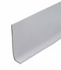 M-D Building Products 1/2 in. L Prefinished Gray Vinyl Wall Base (Pack of 18)