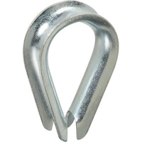 3232BC 1/2" Rope Thimble - Zinc Plated