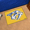 NHL - Nashville Predators Yellow Rug - 19in. x 30in.