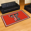 Texas Tech University 5ft. x 8 ft. Plush Area Rug