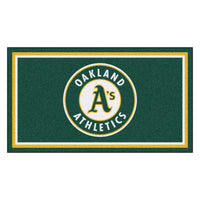 MLB - Oakland Athletics 3ft. x 5ft. Plush Area Rug