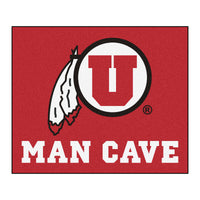 University of Utah Man Cave Rug - 5ft. x 6ft.