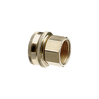 Gilmour 3/4-1/2 in. Brass Double Female Pipe & Hose Fitting