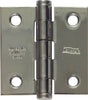 National Hardware 2 in. L Stainless Steel Stainless Steel Door Hinge 2 pk