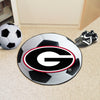 University of Georgia Red Soccer Ball Rug - 27in. Diameter