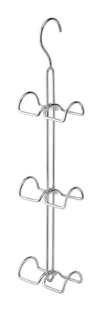 iDesign 17.88 in. H X 4.50 in. W X 2.75 in. L Chrome Handbag Holder