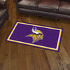 NFL - Minnesota Vikings 3ft. x 5ft. Plush Area Rug