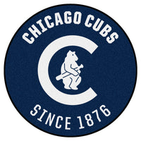 MLB - Chicago Cubs Retro Collection Roundel Rug - 27in. Diameter - (1911)