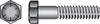 Hillman 1/4 in. D X 1-1/2 in. L Heat Treated Steel Hex Head Cap Screw 100 pk