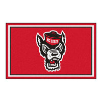 North Carolina State University Wolfpack 4ft. x 6ft. Plush Area Rug