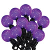 Celebrations Purple 25 ct LED Faceted Globe Lights