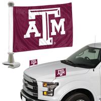 Texas A&M University Ambassador Car Flags - 2 Pack