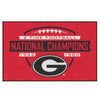 University of Georgia Dynasty Rug - 19in. X 30in.