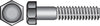 Hillman 1/4 in. D X 2-1/2 in. L Zinc Plated Steel Hex Bolt 100 pk