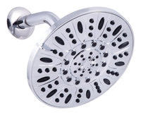 OakBrook Chrome PVC 3 settings Wallmount Showerhead 1.8 gpm