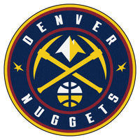 NBA - Denver Nuggets Roundel Rug - 27in. Diameter