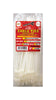 Tool City  7.9 in. L White  Cable Tie  100 pk