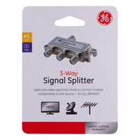 GE 3 Way Coax Splitter 900 MHz 1 pk