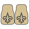 NFL - New Orleans Saints Carpet Car Mat Set - 2 Pieces